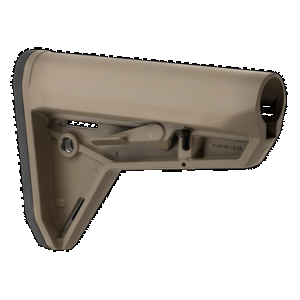 Magpul MAG347-FDE MOE SL Carbine Stock Flat Dark Earth Synthetic for AR-15, M16, M4 with Mil-Spec Tube (Tube Not Included)