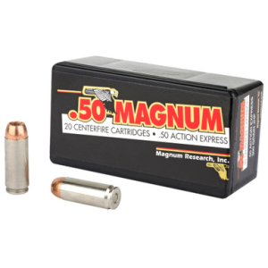 Magnum Research Handgun Ammunition .50 AE 300 gr JHP 20/box