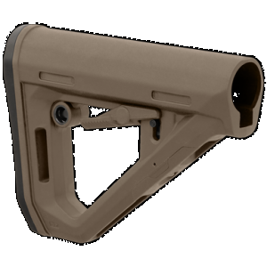 Magpul MAG1377FDE DT Carbine Stock Flat Dark Earth Synthetic for AR-15, M16, M4 with Mil-Spec Tube (Tube Not Included)