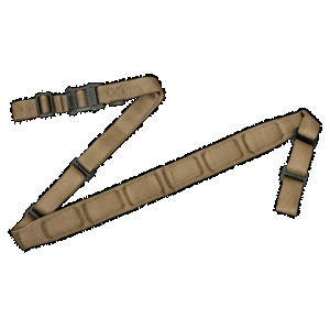 Magpul MAG545-COY MS1 Sling 1.25"-1.88" W x 48"- 60" L Padded Two-Point Coyote Nylon Webbing for Rifle