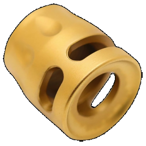 True Precision Inc TPSMICROG Micro Compensator S-Type Gold Titanium Nitride 9mm