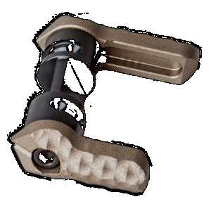 Seekins Precision 0011580006 Safety Selector 60/90 Degree Flat Dark Earth Aluminum Ambidextrous
