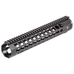 Firefield FF34051 Edge Handguard 12" Keymod Style Made of 6061-T6 Aluminum with Black Matte Finish for AR-15