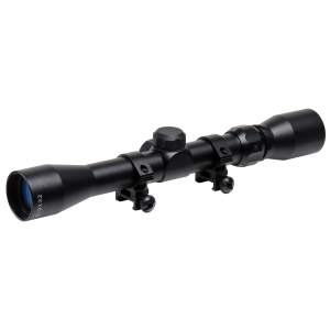 Truglo TruGlo TG-853932B Trushot Black Anodized 3-9x32mm 1" Tube Duplex Reticle w/Rings 3/8" Dovetail - $48.45 at Shooting Surplus