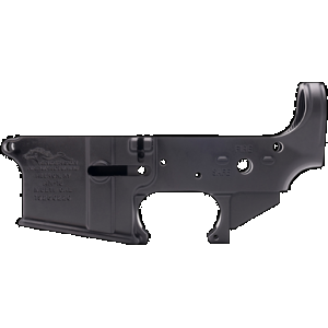 Anderson AM-15 Forged Stripped AR15 Lower Receiver - Black | Retail Packaging