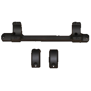 DNZ 12200 Game Reaper-Savage Scope Mount/Ring Combo Matte Black 1"