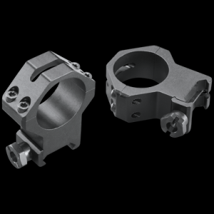 Weaver Mounts 48367 Four-Hole Skeleton Rings Matte Black 30mm Extra High
