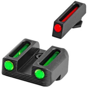 TruGlo TG131G3 Fiber-Optic Red/Fiber Optic Front Sight-Green/Fiber Optic Rear Sight Glock 42/43/43X