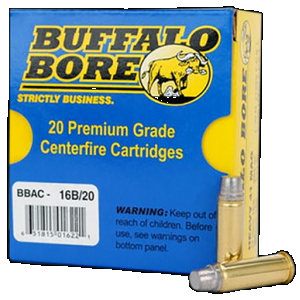 BUFFALO Bore Ammunition 16b20 Heavy Strictly Business 41rem Mag 230gr Hard Cast Semi Wadcutter
