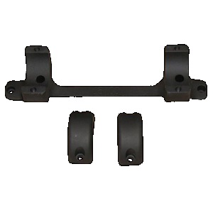 DNZ 18700 Game Reaper-Remington Scope Mount/Ring Combo Matte Black 1"
