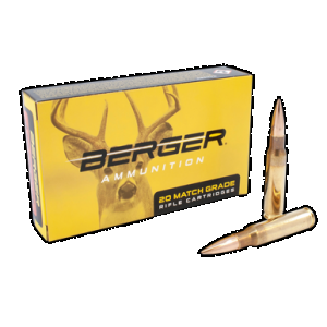 BERGARA Berger Bullets 308 Winchester Hybrid Boat Tail 168 Grain 20 Rounds