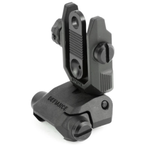Kriss USA DAPRSBL00 Defiance Rear Flip-Up Black AR-15 Low Profile Polymer