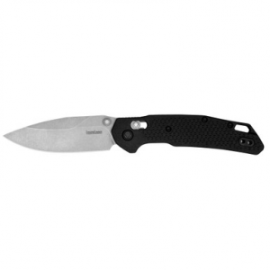 Kershaw Heist Folding Knife 3-1/5" Clip Point Blade Black