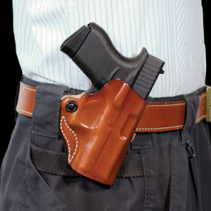 DeSantis Mini Scabbard Holster Springfield Hellcat OWB RH Tan