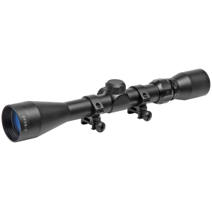 Truglo TruGlo TG-853940B Trushot Black Anodized 3-9x40mm 1" Tube Duplex Reticle w/Rings - $48.62 at Shooting Surplus