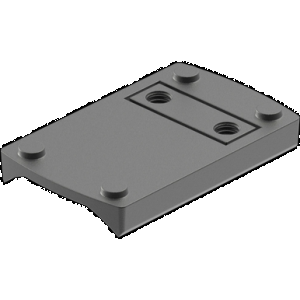 Leupold 170909 DeltaPoint Pro Base For Smith & Wesson M&P Dovetail Style Black Matte Finish