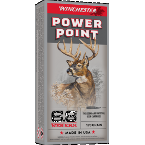 WINCHESTER Power Point 6.8 Western Lead Soft Cup And Core 170 Grain 20 Rounds