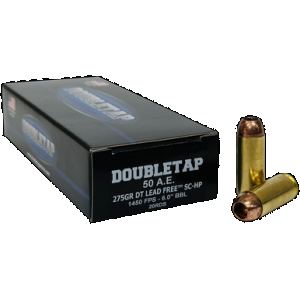 DOUBLETAP Ammunition 50ae275x Dt Lead Free 50ae 275gr 20 Rounds