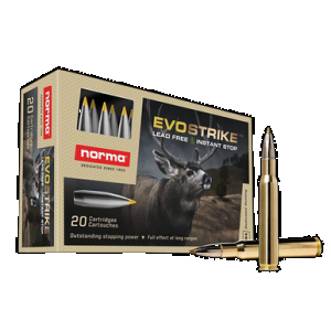 NORMA Ammunition 20177342 Dedicated Hunting Evostrike 30-06springfield 139gr Polymer Tip Boat Tail 20 Rounds