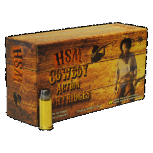 HSM Cowboy Action Handgun Ammunition 45 Colt 250 Gr. 50 Rd.