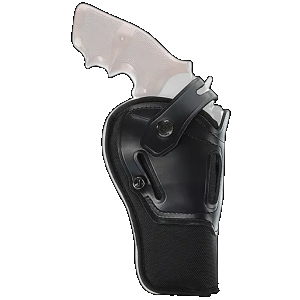 Galco SA845RB Switchback Strongside Crossdraw Belt Black Hybrid Leather-Synthetic Fits Arex Delta L Ambidextrous