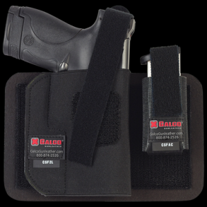 Galco CSBK2L CarrySafe 2.0 Black Nylon Clip-On Fits FN 509 Fits Taurus G2C Fits Glock 17 Gen1-5 Right Hand
