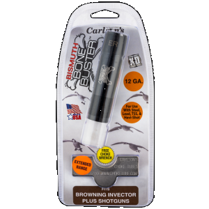 Carlson's Choke Tubes 09205 Bismuth Bone Buster Browning Invector-Plus 12 Gauge Extended Range 17-4 Stainless Steel