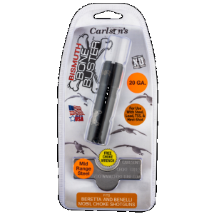 Carlson's Choke Tubes 09214 Bismuth Bone Buster Benelli/Beretta MobilChoke 20 Gauge Mid-Range 17-4 Stainless Steel