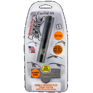 Carlson's Choke Tubes 09217 Bismuth Bone Buster Benelli Crio/Crio Plus 20 Gauge Extended Range 17-4 Stainless Steel