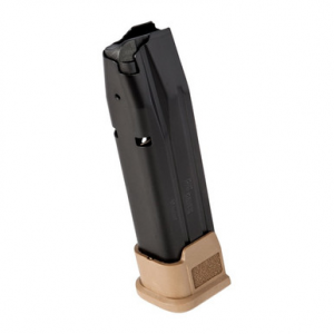 Sig Sauer P320 21rd 9mm Luger Extended Magazine Coyote Tan Steel