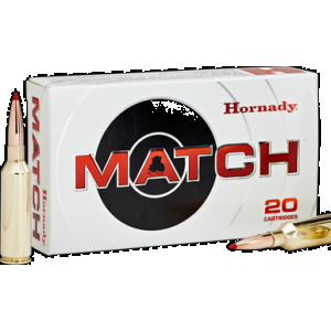 HORNADY Match Rifle Ammo 6.5 Prc 147 Gr. Eld Match 20 Rd.