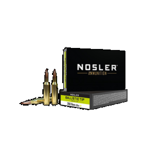 NOSLER Ballistic Tip Rifle Ammunition 260 Rem. 120 Gr. Bt Sp 20 Rd.