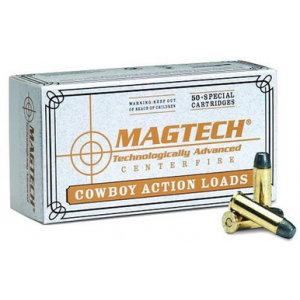 Magtech 45D Cowboy Action 45Colt 250gr Lead Flat Nose 50 Rounds