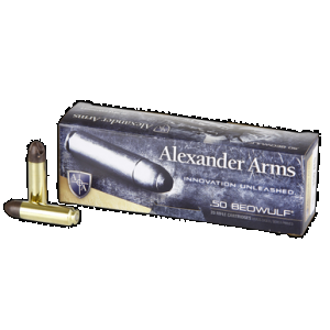 Alexander Arms AB200ARXBX PolyCase Inceptor ARX 50Beowulf 200gr Inceptor ARX 20 Rounds