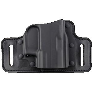 Galco TS820B TacSlide OWB Black Kydex/Leather Belt Slide Fits Beretta APX Fits Taurus G3 Fits Sig M18 Right Hand