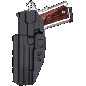 C&G Holsters 1852100 Covert IWB Black Kydex Belt Clip Fits 1911 5" Right Hand