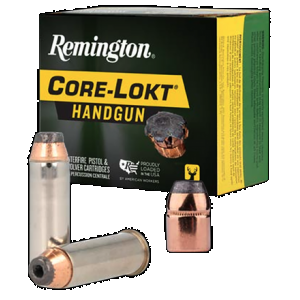 Remington Premium Handgun Ammo 44 Remington Magnum CLJHP 240 Grain 20 Rounds