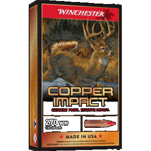 Winchester Copper Impact Rifle Ammo 270 Win. 130 gr. Copper Impact LF 20 rd.