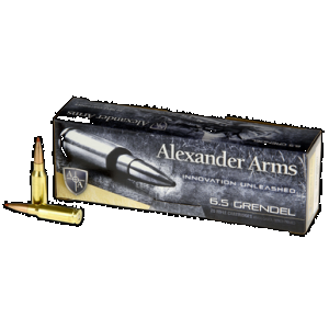 ALEXANDER Arms Ag129sstbox Sst 6.5grendel 129gr Hornady Super Shot Ballistic Tip 20 Rounds