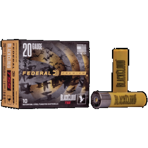 Federal PWBTSSX20939 Black Cloud TSS 20Gauge 3" 1oz Steel Tungsten 3/9Shot 10 Rounds
