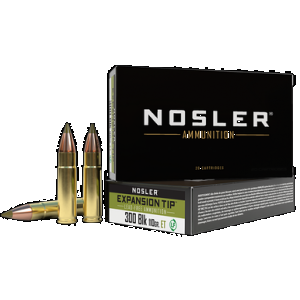 NOSLER 40660 E-tip 300blackout 110gr E Tip Lead Free 20 Rounds