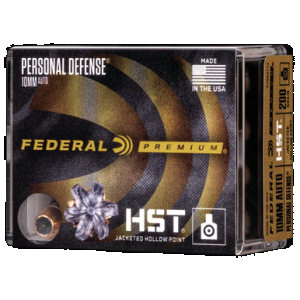 Federal Premium HST 10mm Hollow Point 200 Grain 20 Rounds