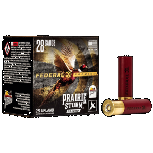 Federal PFX285FS6 Premium Prairie Storm FS 28Gauge 3" 7/8oz 6Shot 25 Rounds