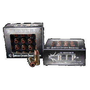 G2 Research G00003 R.I.P 40S&W 115gr Fracturing Hollow Point 20 Rounds