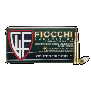 Fiocchi 223FRANG Extrema 223Rem 45gr Lead Free Frangible 50 Rounds