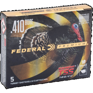 Federal PTSS419F95 Premium Turkey Heavyweight TSS 410Gauge 13/16oz 5 Rounds