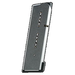 Wilson Combat 47DOX 1911 Magazine 8 Round 45 ACP Stainless Steel Silver