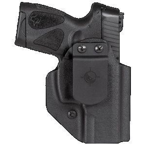 Mission First Tactical HTPT111SAIWBABL Appendix Holster IWB/OWB Black Polymer Belt Clip Fits Taurus G3C/G2/G2C/G2S/PT111 Ambidextrous