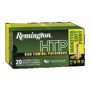 REMINGTON Htp 41 REMINGTON Magnum Jacketed Soft Point 210 Grain 20 Rounds