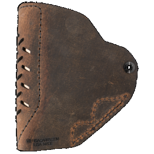 Versacarry REV211 Revolver IWB Distressed Brown Leather Belt Clip Fits S&W J Frame/Ruger LCR Right Hand
